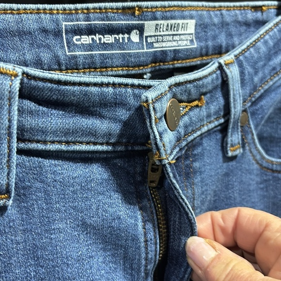 Carhartt Rugged Flex,relaxed fit, mid rise,large pockets,utility band,workwear - Picture 4 of 10